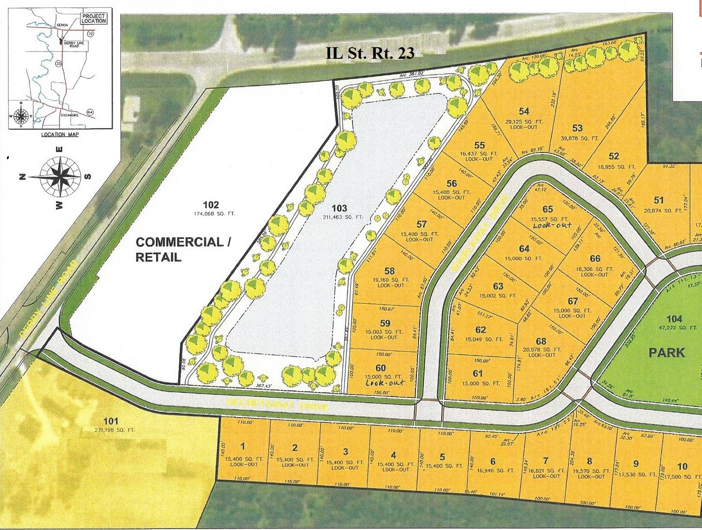 4.00 acres State Rt 23 Highway, Genoa, IL