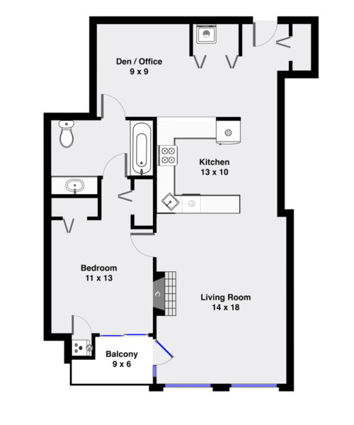 1212 N WELLS Avenue #1402, Chicago, IL