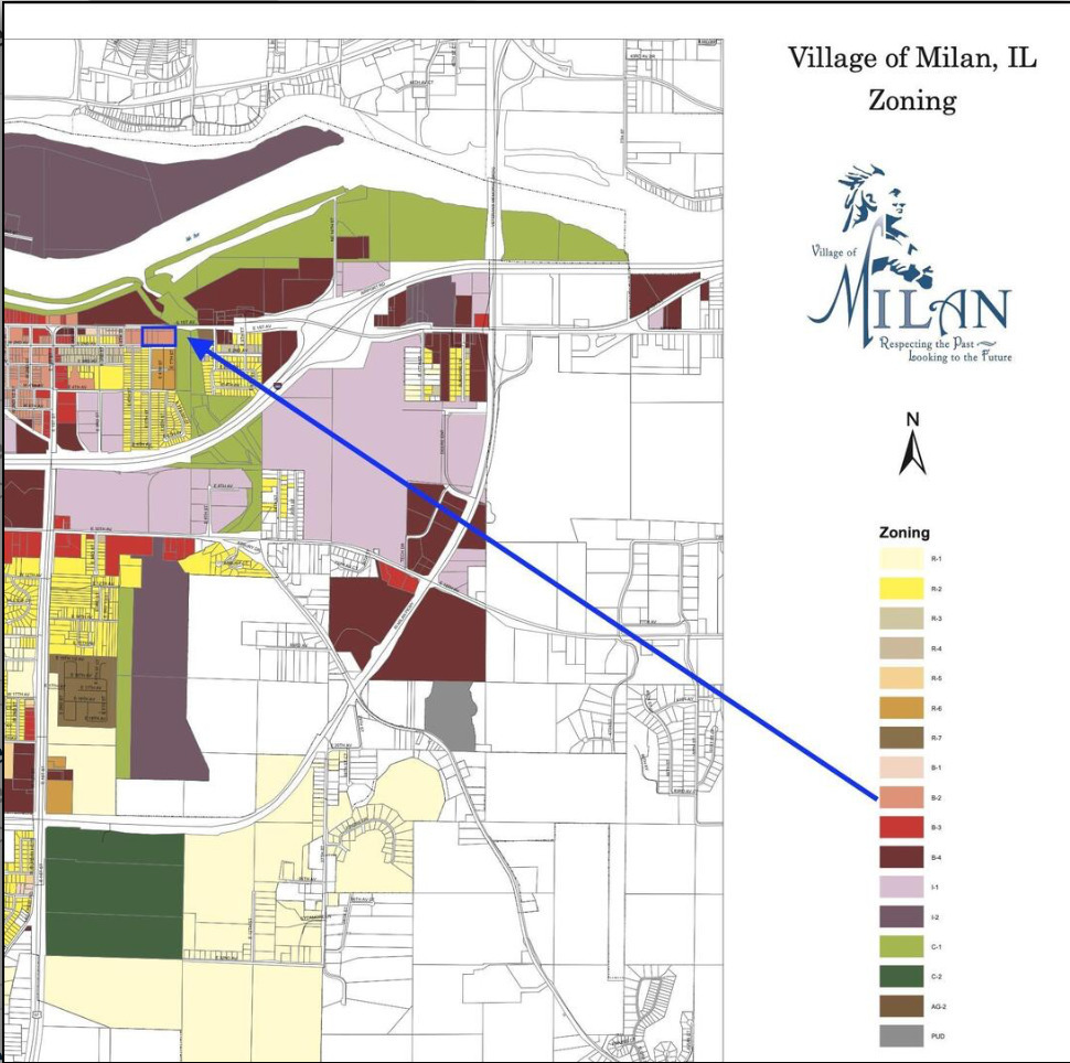 Lot 110, -4, -5, -6 1st Avenue, Milan, IL