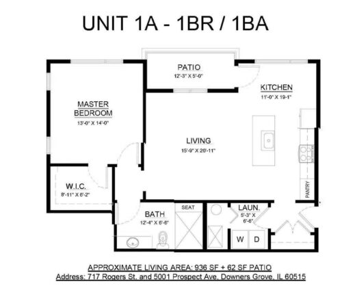 717 Rogers Street #1A, Downers Grove, IL