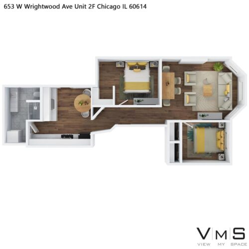 653 W Wrightwood Avenue #2F, Chicago, IL