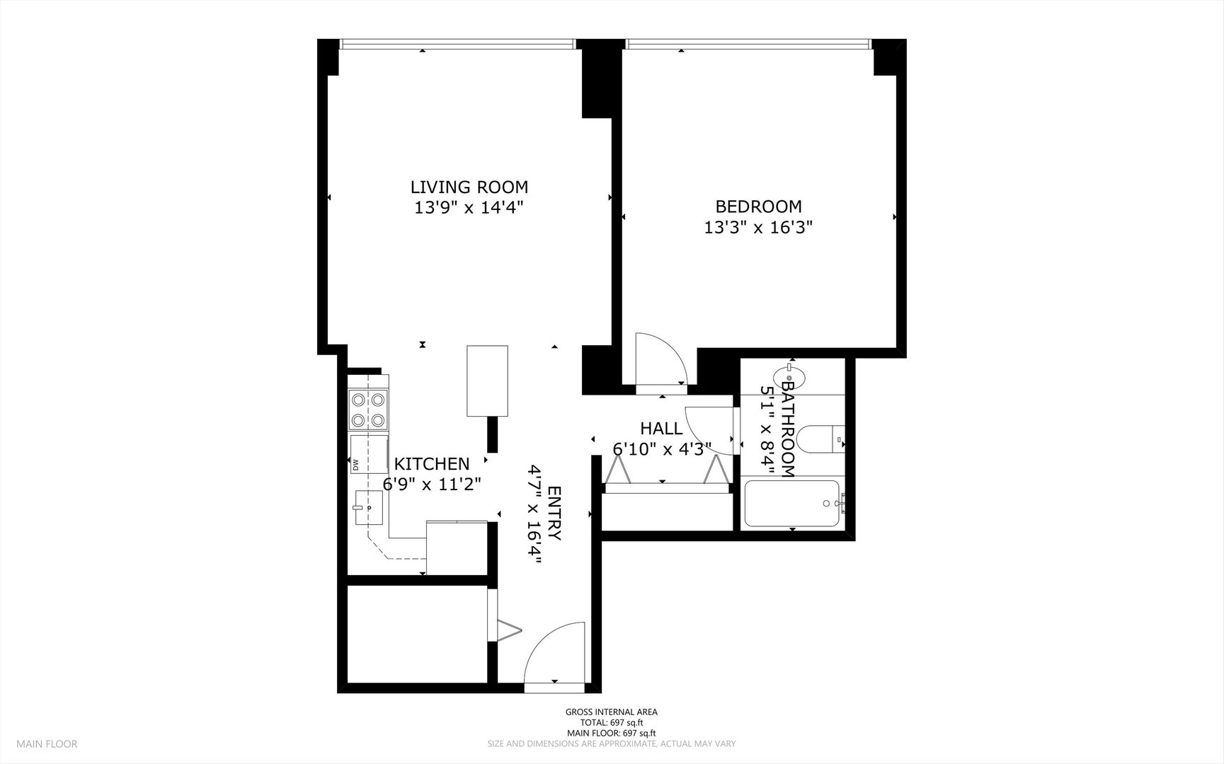 405 N Wabash Avenue #4701, Chicago, IL