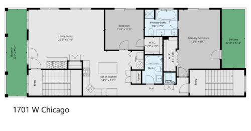 1701 W Chicago Avenue #3, Chicago, IL