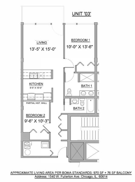 1540 W Fullerton Avenue #403, Chicago, IL