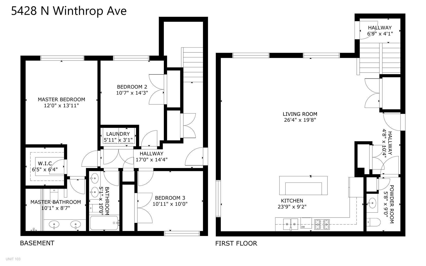 5428 N Winthrop Avenue #103, Chicago, IL