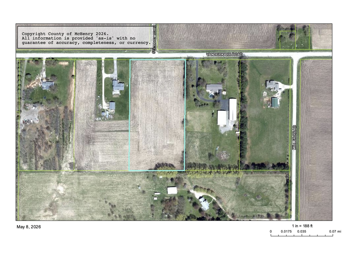 Vanderkarr Road, Hebron, IL